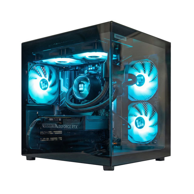 PC gaming fisso 404 Cypher con raffreddamento a liquido