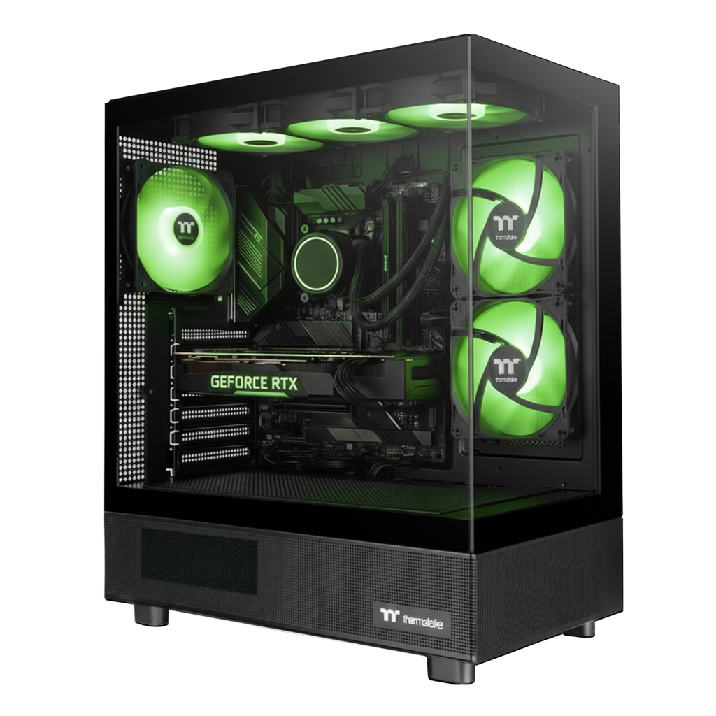 CYPHER KAIN - PC Gaming Ryzen 7 7800X3D 5.00 GHz / Nvidia RTX 5070 12GB / Ram 32GB DDR5 6000MHz / SSD 1000GB NVMe / Dissipatore a Liquido 360mm / Alimentatore 850w